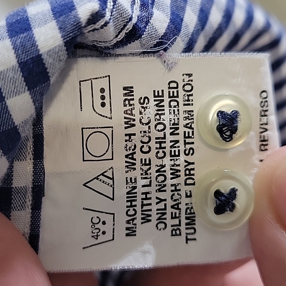 Tommy Hilfiger Long Sleeve Button Down Men's Shirt - Picture 7 of 7